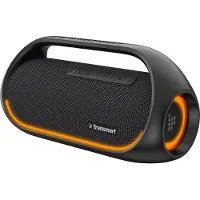 Tronsmart Bang vanntett trådløs Bluetooth-høyttaler 60W med powerbank-funksjon Svart (723928)