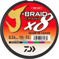 Daiwa J-braid Grand X8 Flettet Fiskesnøre 150 M