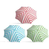 Bigbuy Nylon Justerbar Parasoll I Metall Upf 3 Assortert 29/32 Mm 240 Cm
