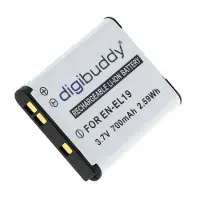 24hShop Kamerabatteri EN-EL19 til Nikon - 700mAh