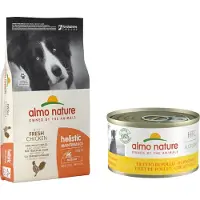 Almo Nature Adult Medium Kylling & Ris - Økonomipakke: 2 x 12 kg