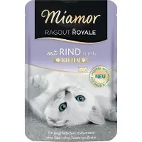 Miamor Kitten Ragout Royale - Storfekjøtt 22 x 100 g