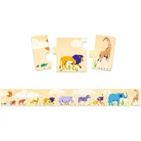 Djeco Puslespill - 10 stk. - Dyr - - OneSize - Puslespill