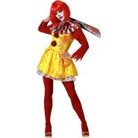 Atosa Halloween Clown Damekostyme