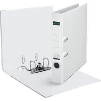 Leitz 180° - Hevarmbuefil - bokryggbredde: 52 mm - for A4 (210 x 297 mm) - kapasitet: 350 ark - hvit