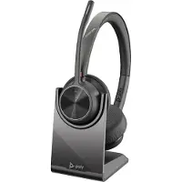 HP Poly Poly Voyager 4320 - Hodesett - on-ear - Bluetooth - trådløs - svart - Certified for Microsoft Teams, Zoom Certified