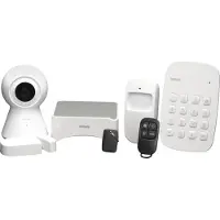 Denver SHA-150 - Hjemmesikkerhetssystem - trådløs - Mobiltelefon - 802.11b/g/n, 433 MHz RF-protokoll - 433 MHz, 868 MHz, 2.4 Ghz