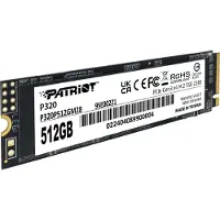 Patriot Viper P320 Pcie 4.0 Nvme 512gb Ssd M.2