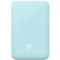 Baseus mini power bank 5000mAh 20W + USB-C-kabel (20V/3A) - blå
