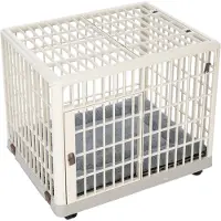 TIAKI innendørsbur med pute - L 64,5 x B 50 x H 56 cm