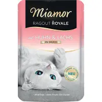 Miamor Ragout Royale i saus 44 x 100 g - Kylling & laks