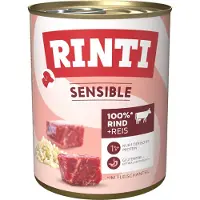 Rinti Sensible 6 x 800 g - Okse & ris