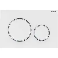 Geberit 115.882.01.1, Skylleplate, Hvit, , 246 mm, 12 mm, 164 mm