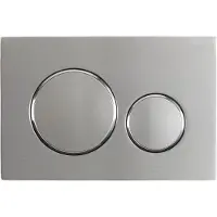 Geberit actuator plate sigma20 for dual flush stainless stee