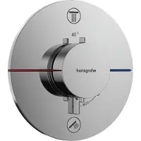 Hansgrohe HG ShowerSelect Comfort S - termostat t indbygn.m afspær t 2 udtag Krom