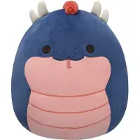 Squishmallows Kosedyr - 30 cm - Cian Basillsk - - OneSize - Kosedyr