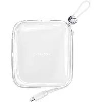 JOYROOM JR-L005 10000mAh Lightning USB-A Power Bank - Hvit