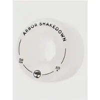 Arbor Shakedown 80a 58mm Wheels hvit