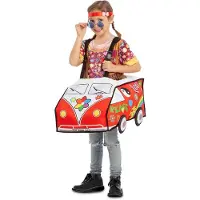 MOM Hippie-jente Kostyme Med Varebil