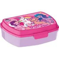Licens My Little Pony matboks - barne-matpakke med 1 rom - lilla og lyserosa
