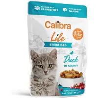 Calibra Life Pouch Sterilisert And I Saus 28x85g Våtfôr Til Katt