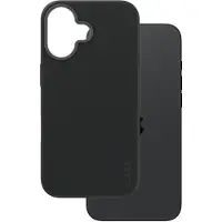 PanzerGlass CARE by - Baksidedeksel for mobiltelefon - MagSafe-samsvar - oleofobisk belegg, termoplast-polyuretan (TPU), polykarbonat (PC) - svart - for Apple iPhone 16