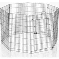 Ferplast løpegård 8-kantet - Str M: 8 Elementer à B 57 x H 76,5 cm