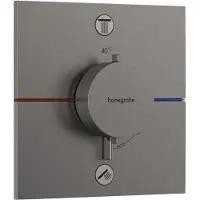 Hansgrohe Termostat indb Select E 2/udtag b/sort