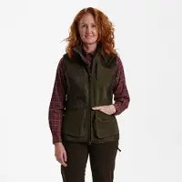 Deerhunter Lady Pam Shooting Waistcoat Graphite Green 44