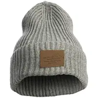 Arrak Outdoor Beanie Coarse Knit Beanie, Grå