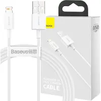 Baseus Superior Series Lightning Kabel - 1.5m - Hvit