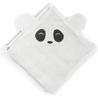 Nuuroo Bjørk Musselinkluter 2-pak Panda White Onyx