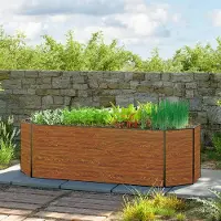 GFP 264x119x77 cm plantekasse, treimitasjon
