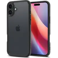 Spigen Ultra Hybrid iPhone 16-etui - matt svart