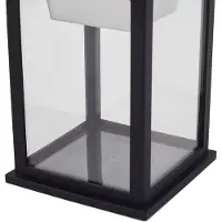 LINDBY LED-vegglampe Latarka, høyde 27,5 cm, sensor