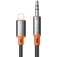Mcdodo Kabel CA-0890 Lightning til 3,5 mm AUX mini-jack, 1,8 m (svart)