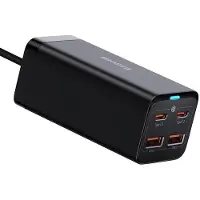 Baseus Gan3 Pro 2xusb-a 2xusb-c Med Usb-c-usb-a-og Usb-c-vegglader 3a 65w