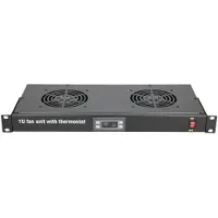 Extralink Ekstralink | Viftepanel | 19, 2 vifter, med termostat