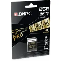 Emtec Sd 256gb Uhs-i U3 V30 Speedin Pro Minnekort