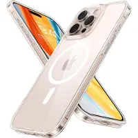Torras Diamond-Mag-etui for iPhone 16 Pro (gjennomsiktig)