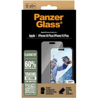 PanzerGlass iPhone 16 Plus/15 Plus Classic Fit Skjermbeskyttere