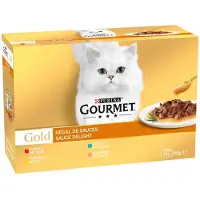Gourmet Økonomipakke Gold saftige fine strimler 24 x 85 g - Kyllingvarianter