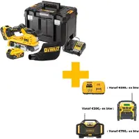 DeWalt DCW220P2-QW 18V Belt sander 2x5Ah batteries TSTAK
