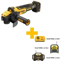 DeWalt 18v Dcg409vsn Regrpm Vinkelsliper