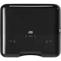 Tork Dispenser Mini H3 for håndkleark Zig-Zag og Centerfold, sort