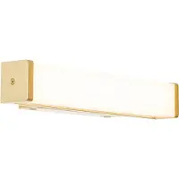QAZQA Baderom vegglampe messing 32 cm inkl. LED IP44 - Cascada