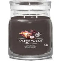 Yankee candle Signature Medium Jar Black Coconut 368g