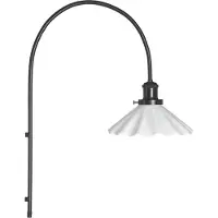 PR Home vegglampe August, opal, bølgepapp, Ø 25 cm