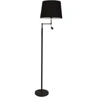 By Rydens Orlando gulvlampe leselampe svart
