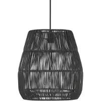 PR Home Saigon utendørs pendellampe svart Ø38cm kabel 2,5m
